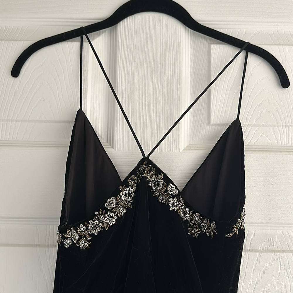 VELVET MINI DRESS - Picture 3 of 7